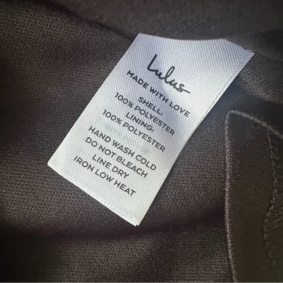 Lulu's Black Ruched Mesh Bodycon Mini Dress size Small - Picture 10 of 10